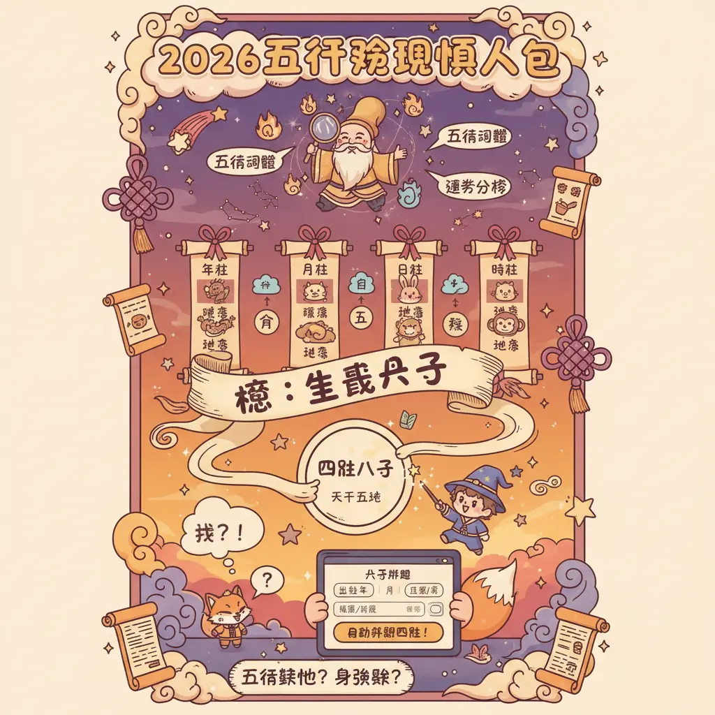 五行查詢 - 天干地支